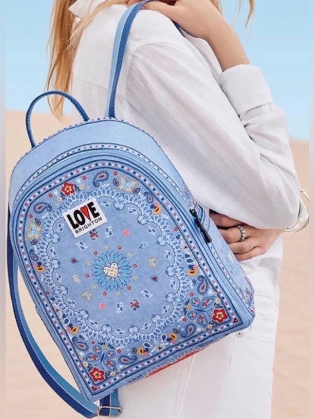 Brighton Bandana Love Backpack
